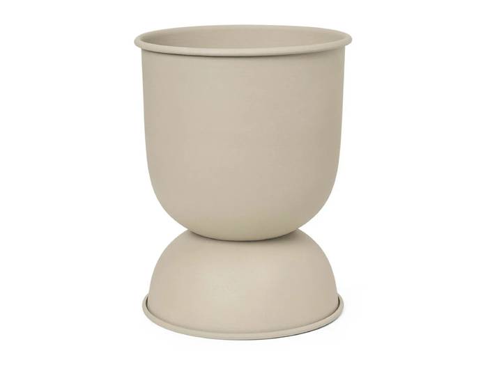 Ferm Living Pot Hourglass extra small Ø21 cm Cashmere