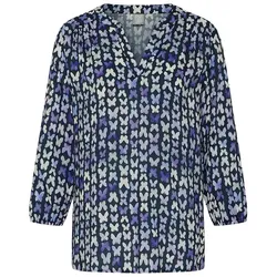 Bluse Rabe blau, 46