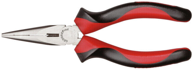 Gedore Pince plate ronde droite 160 mm, manche 2K ; Gedore Red (3301131)