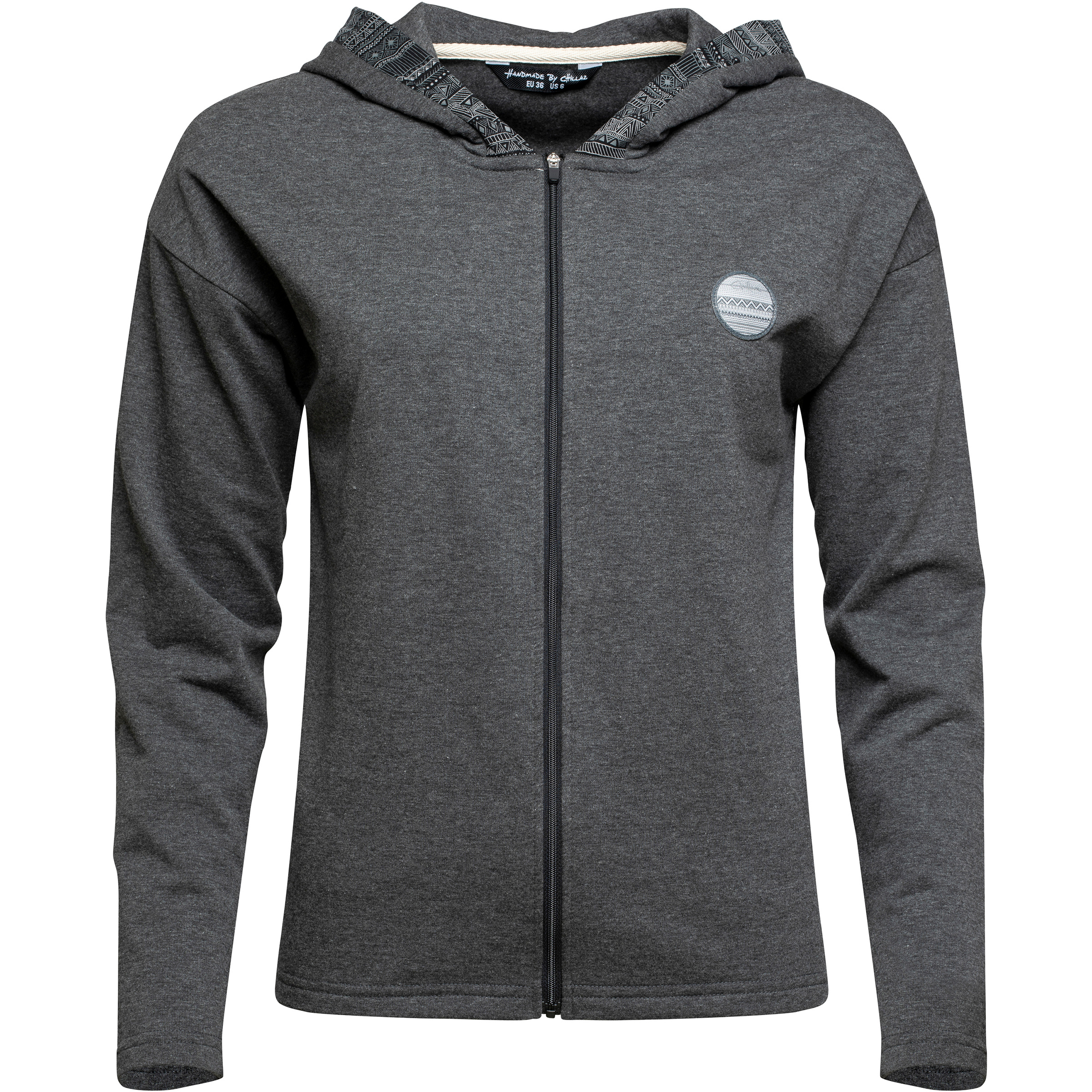 Chillaz Salzburg Damen Fleecejacke schwarz Größe S Bouldern | Lifestyle Elastisch