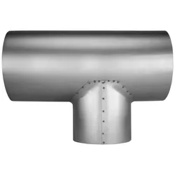 Bertrams Fal T-Stück 13TS120-100 Ø 120 x 100 x 0,6 mm