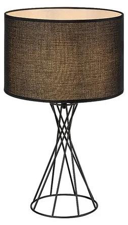 Rabalux Nivra Tafel lamp, zwart, metaal, E27