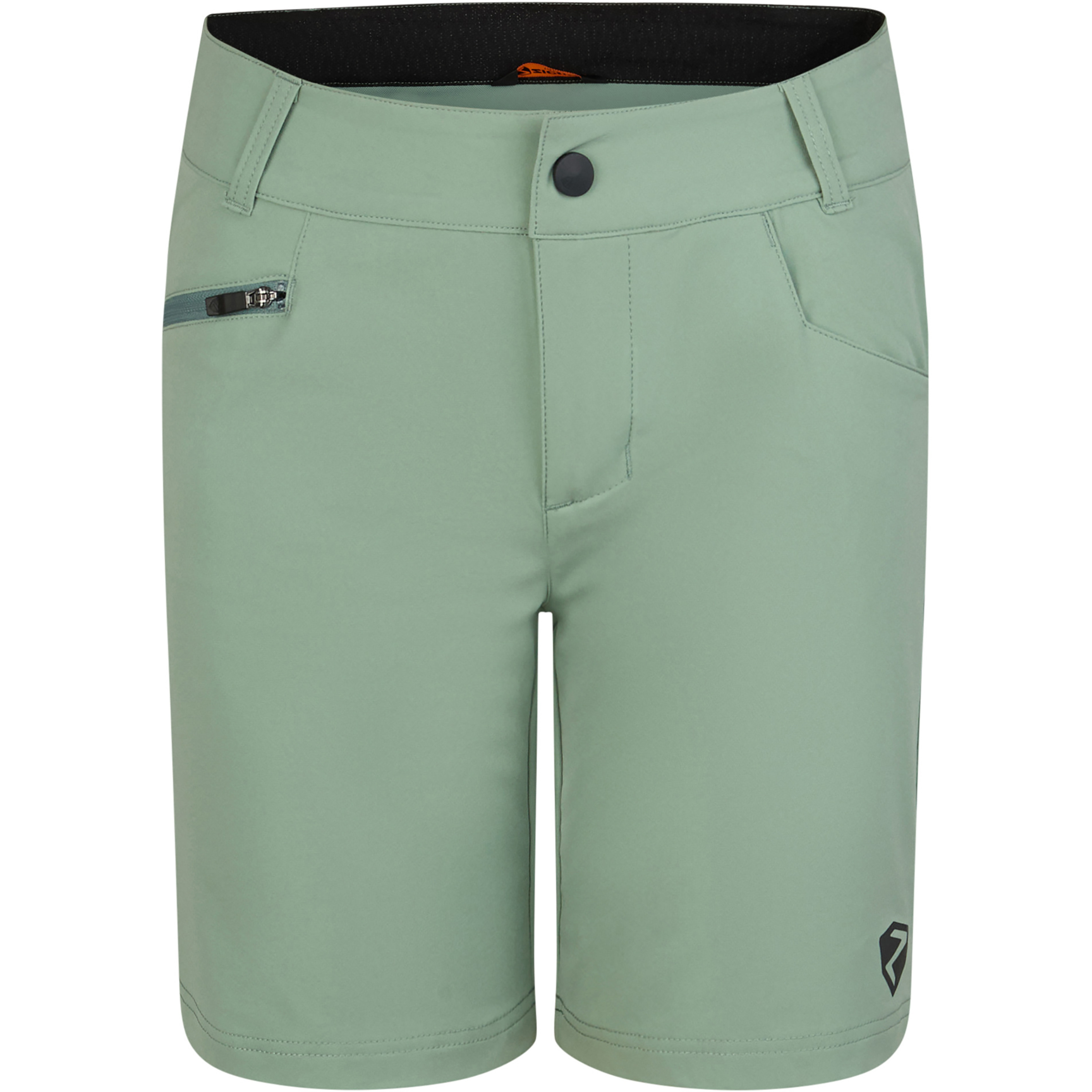 Ziener Nado X-Function Radhose kurz Kinder Fahrradhose gruen Größe 128 Mountainbike Elastisch
