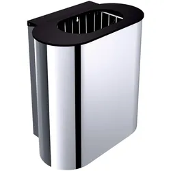 emco system 2 Abfallbehälter, 30 Liter, chrom, Wandmodell, 355300102