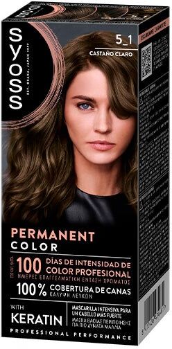 SYOSS Tinte Color Permanent Castaño Claro