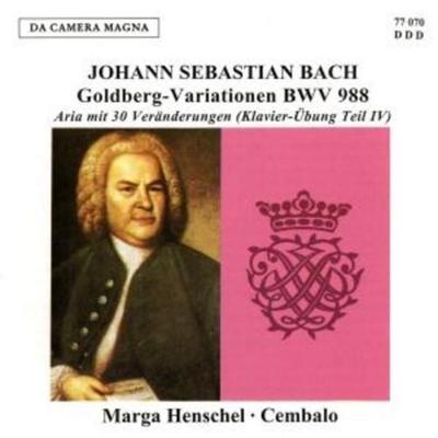 Goldbergvariationen BMW 988 - Marga Henschel, CD