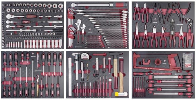 Kraftwerk Ensemble d'outils, EVA, 1/4