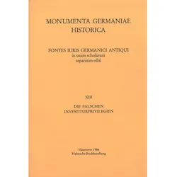 Die falschen Investiturprivilegien, Fachbücher von Claudia Märtl