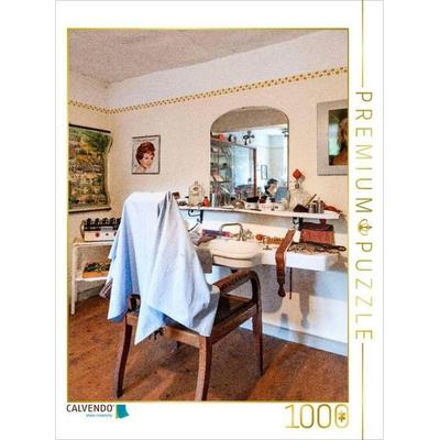 CALVENDO Puzzle Beim Friseur | 1000 Teile Lege-Größe 64x48cm Foto-Puzzle für glückliche Stunden