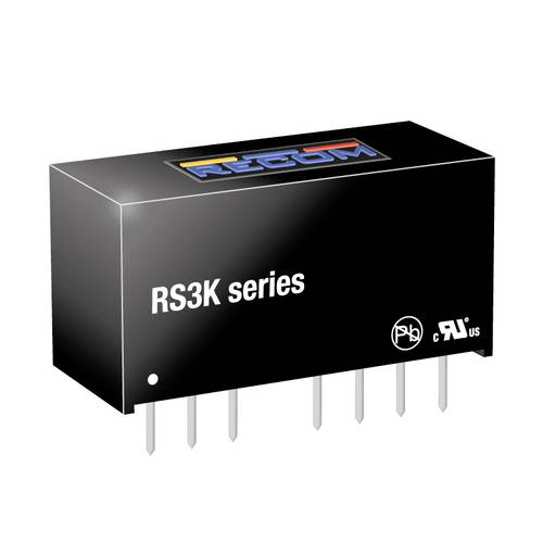 RECOM RS3K-2405SZ/H3 DC/DC-Wandler 5V 600A 3W Anzahl Ausgänge: 1 x Inhalt 1St.