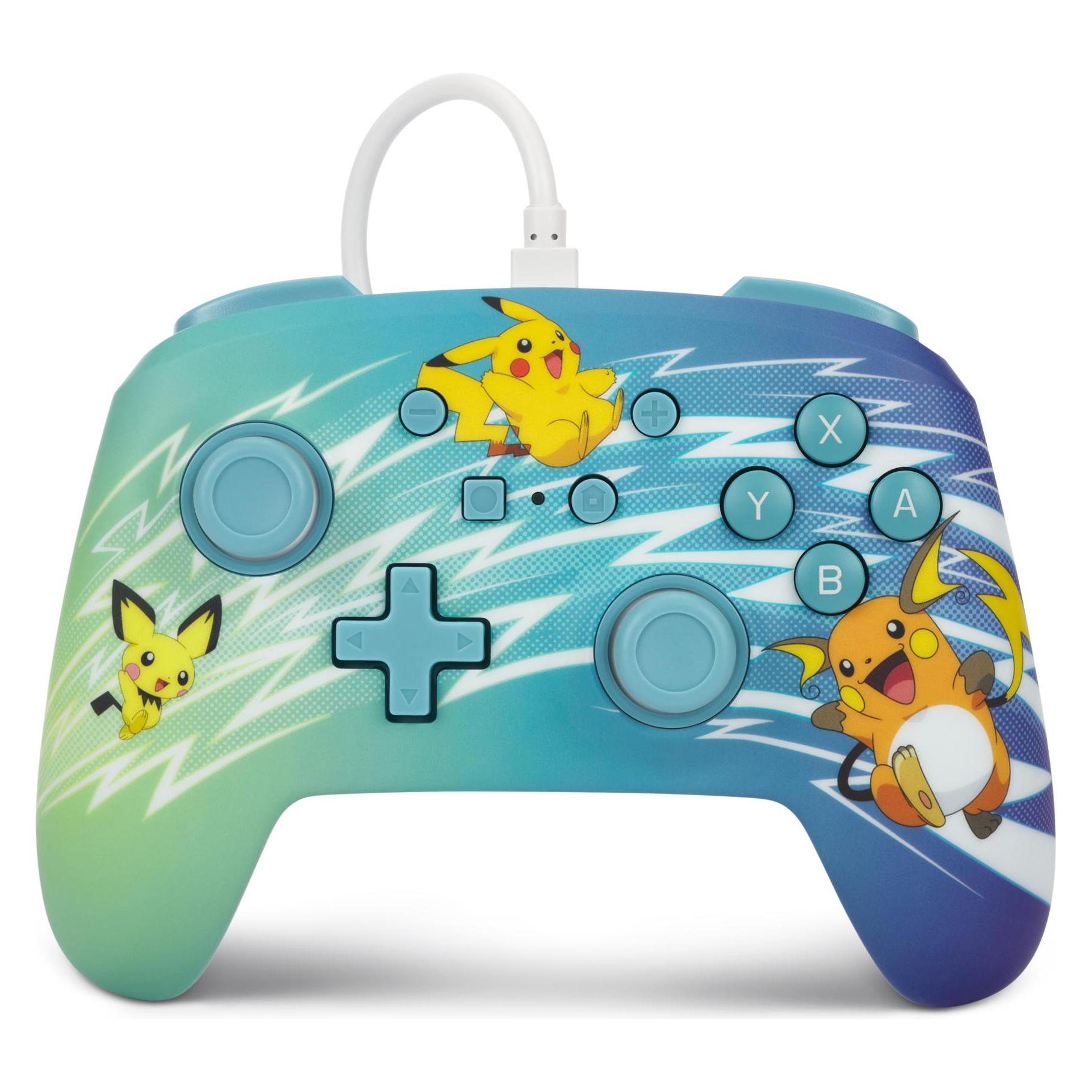 PowerA Switch Controller Enhanced wired Pikachu Evolution (Switch, Switch OLED) (NSGP0221-01)