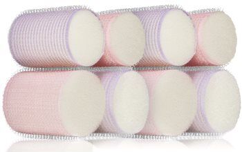 BrushArt Hair Foam hair rollers rolos de caracóis estreitos 8 un.. Hair Foam hair rollers