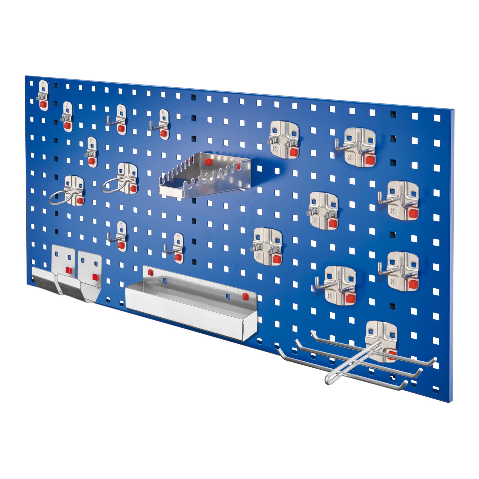 Kappes Lochplatten RasterPlan/ABAX Einsteigerset 7 RAL 5010 mit Ausstattung (3324.07.1021)