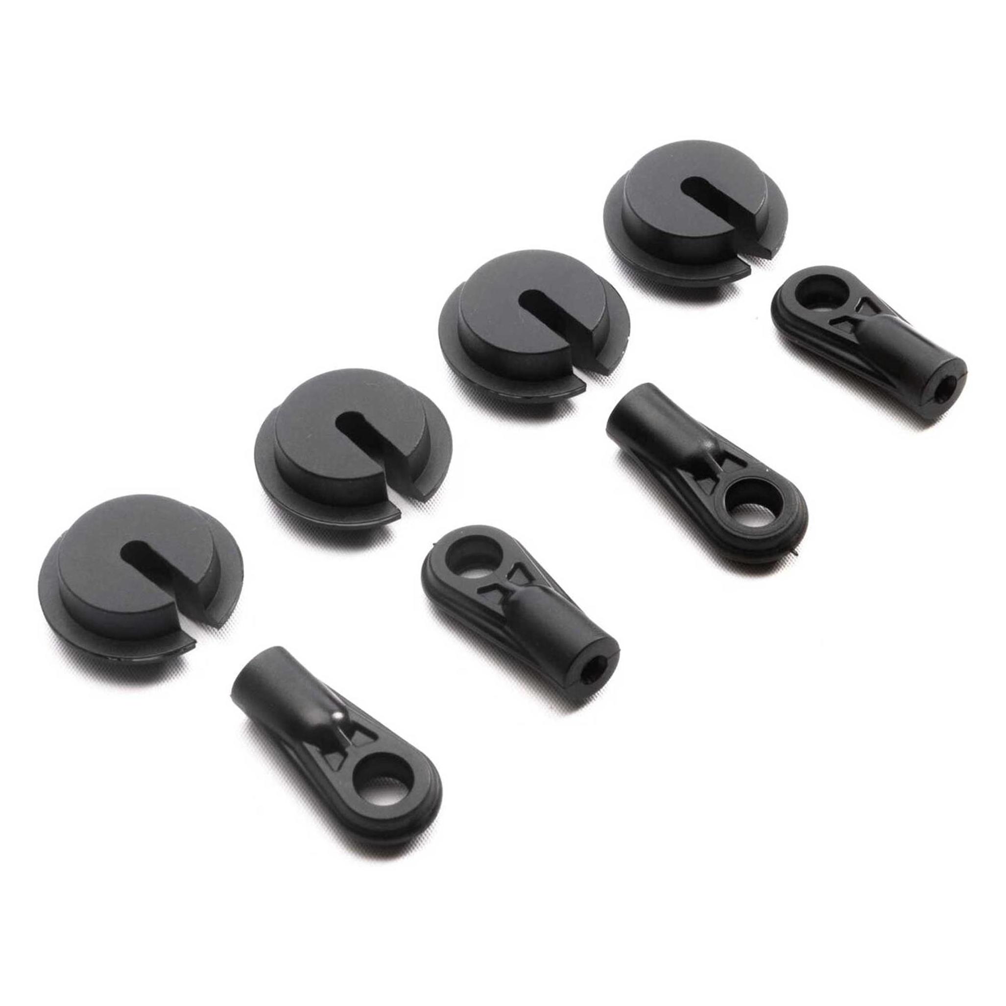 Axial scx6: shock end & spring cup (4) (AXI253004)