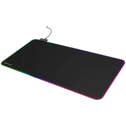 GENESIS Boron 500 XXL RGB Gaming-Mauspad Schwarz