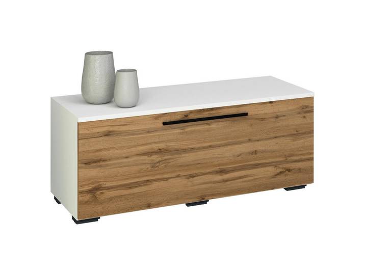 Mid.you Lowboard, Honigeiche, Kunststoff, 95x39x40 cm, in verschiedenen Holzdekoren erhältlich, Wohnzimmer, TV Möbel, Lowboards
