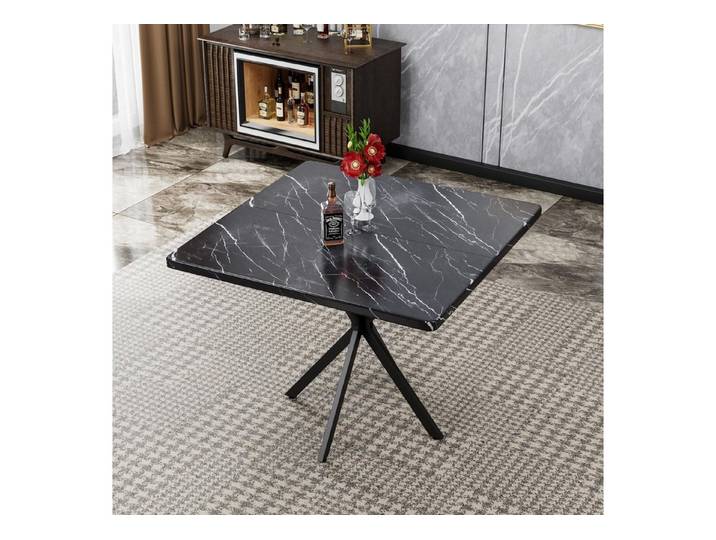 FELIXLEO Beistelltisch Quadratisch Dining Tisch Mid Century Modern Quadratisch Dining Tisch (1-St)