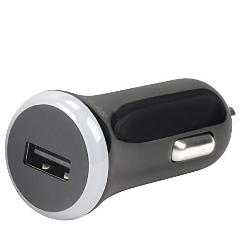 Mobilis 001280 Autoadapter met 1 USB-poort, 5V, zwart
