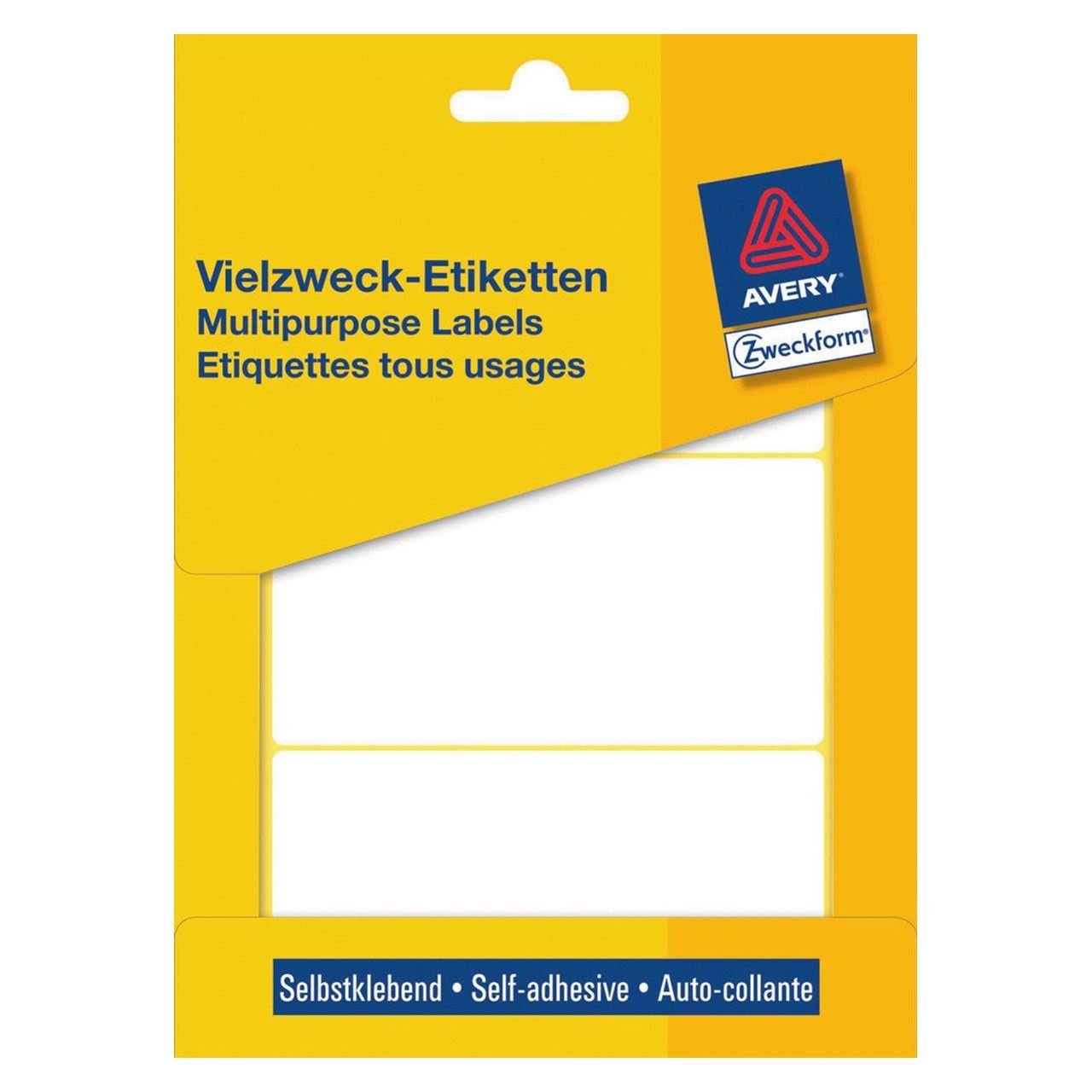 AVERY Zweckform 84 Etiketten 3331 weiß 98,0 x 51,0 mm
