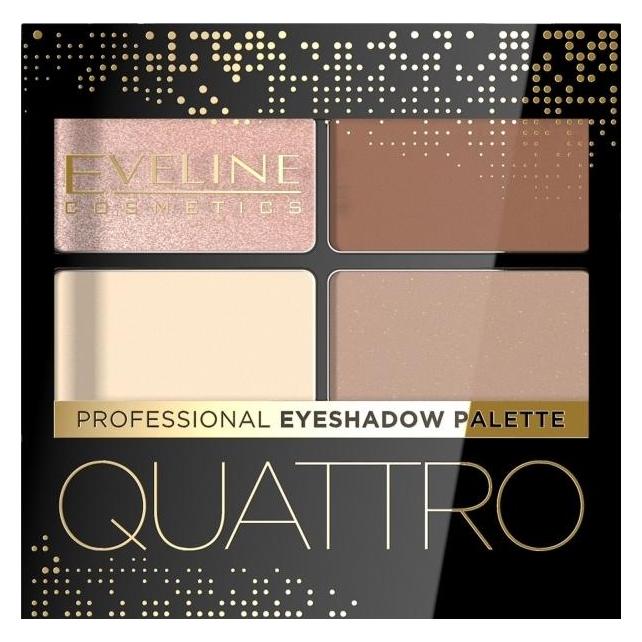 Eveline Quattro Eyeshadow paletka cieni do powiek 05 3,2g (05) (084141)
