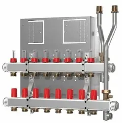 Danfoss Heizkreisverteiler Typ SG mit 4 Heizkreisen