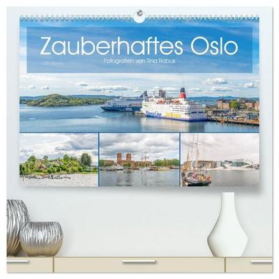Zauberhaftes Oslo (hochwertiger Premium Wandkalender 2026 DIN A2 quer), Kunstdruck in Hochglanz