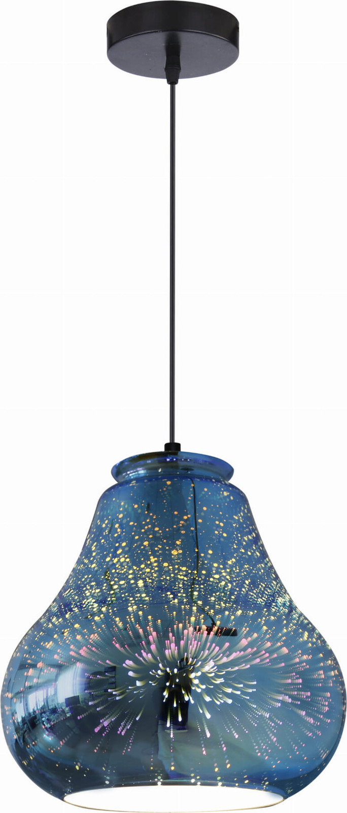 Candellux GALACTIC 31-56108 zwarte hanglamp