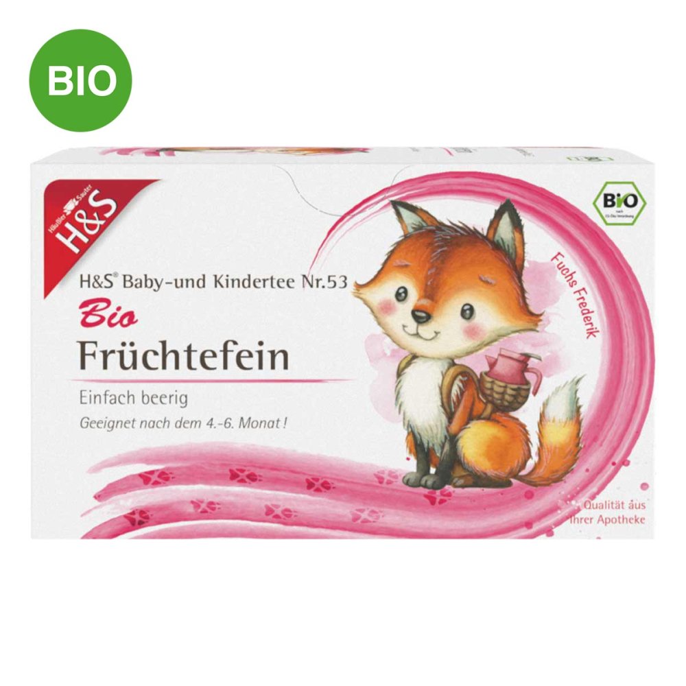 H&S Tee - Gesellschaft mbH & Co. H&s Bio Baby- und Kindertee Früchtefein Filterbeutel 14264234
