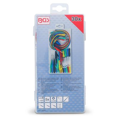 Bgs Messkabel- und Prüfspitzen-Satz - 30-tlg. [Hersteller-Nr. 74500]