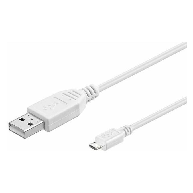 MicroConnect USB-Kabel (5 m, USB 2.0) (USBABMICRO5W)