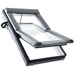 Roto Dachfenster Designo RotoTronic R68C K2E Comfort Verglasung Kunststoff Elektro Fenster, 54x118 cm (5/11)