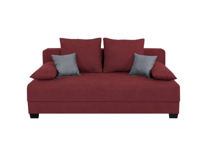 BOXSPRINGSOFA Rot 200 cm