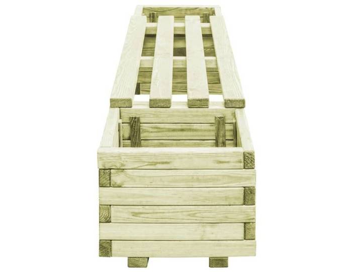 Bon plan  Banc de jardin à jardinières - Bois de pin imprégné - pour Plantes Grimpantes Thome7755753
