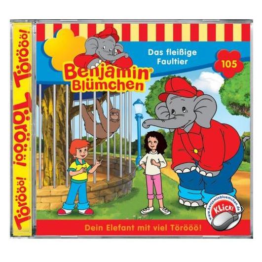 Kiddinx Folge 105: Das Fleissige Faultier (Benjamin Blümchen) (4001504255053)