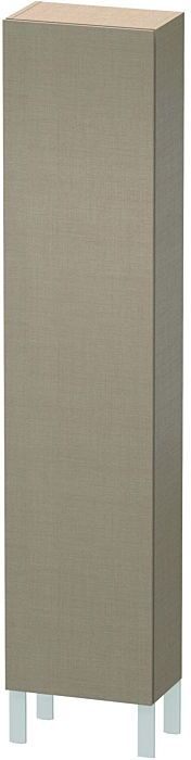 Duravit L-Cube Hochschrank LC1170R7575 40x24,3x176cm, Tür rechts, leinen