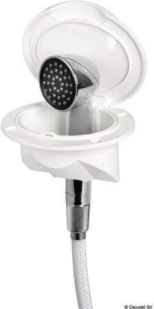 Osculati Box doccia Nuvola con doccia Keji Box doccia Nuvola con doccia Keji-tubo PVC 2,5m
