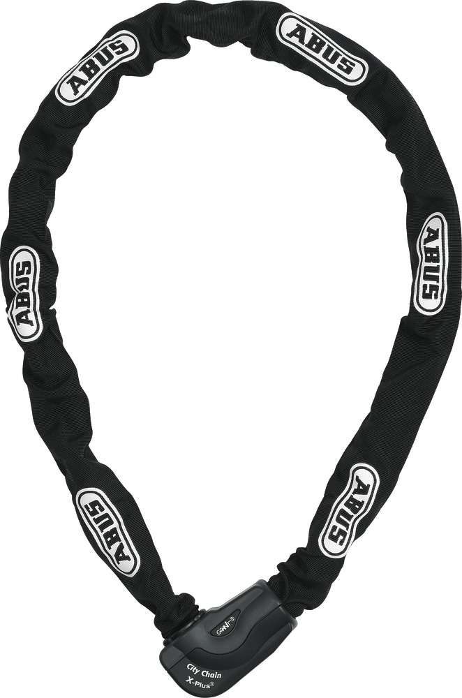 ABUS Kettenschloss Granit CityChain X-Plus 1060/140 black gl. OneKey 10042275-01