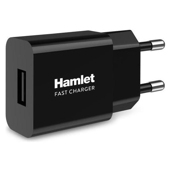 Hamlet XPWCU110 Ladegerät für mobile Geräte Indoor Schwarz (10.50 W, 1 Port) (XPWCU110)