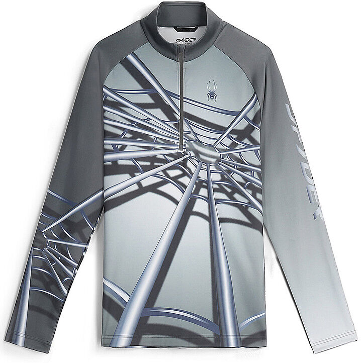 SPYDER Herren Unterzieh Zipshirt Legacy grau   S M