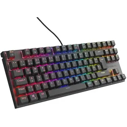 GENESIS NKG-1886 Tastatur Gaming USB QWERTZ Deutsch Schwarz