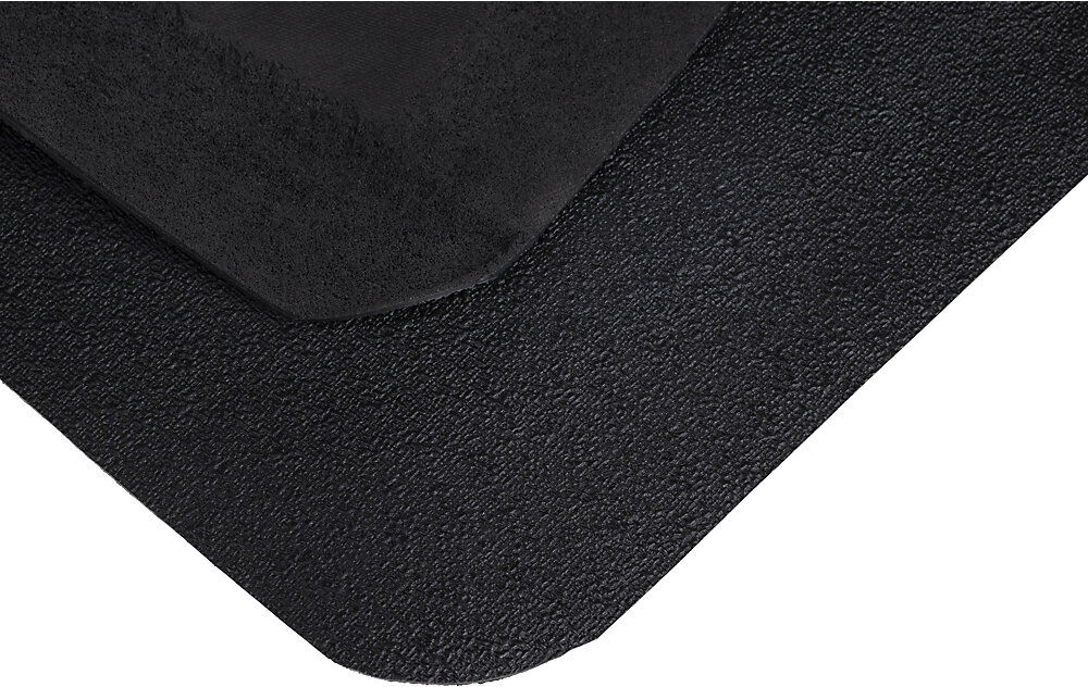Anti-Ermüdungsmatte Yoga Deck Spark, schwarz, Fixmaße, LxB 1500 x 900 mm Miltex