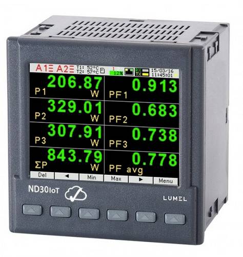 Lumel ND30IoT 1121MSM0 Digitales Hutschienenmessgerät