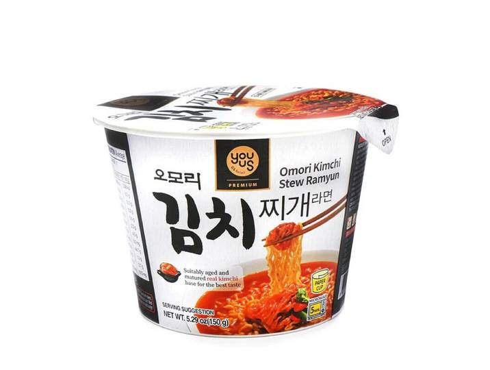 GS25 YOUUS OMORI RAMYUN CUP SOUPE AU KIMCHI 150 g