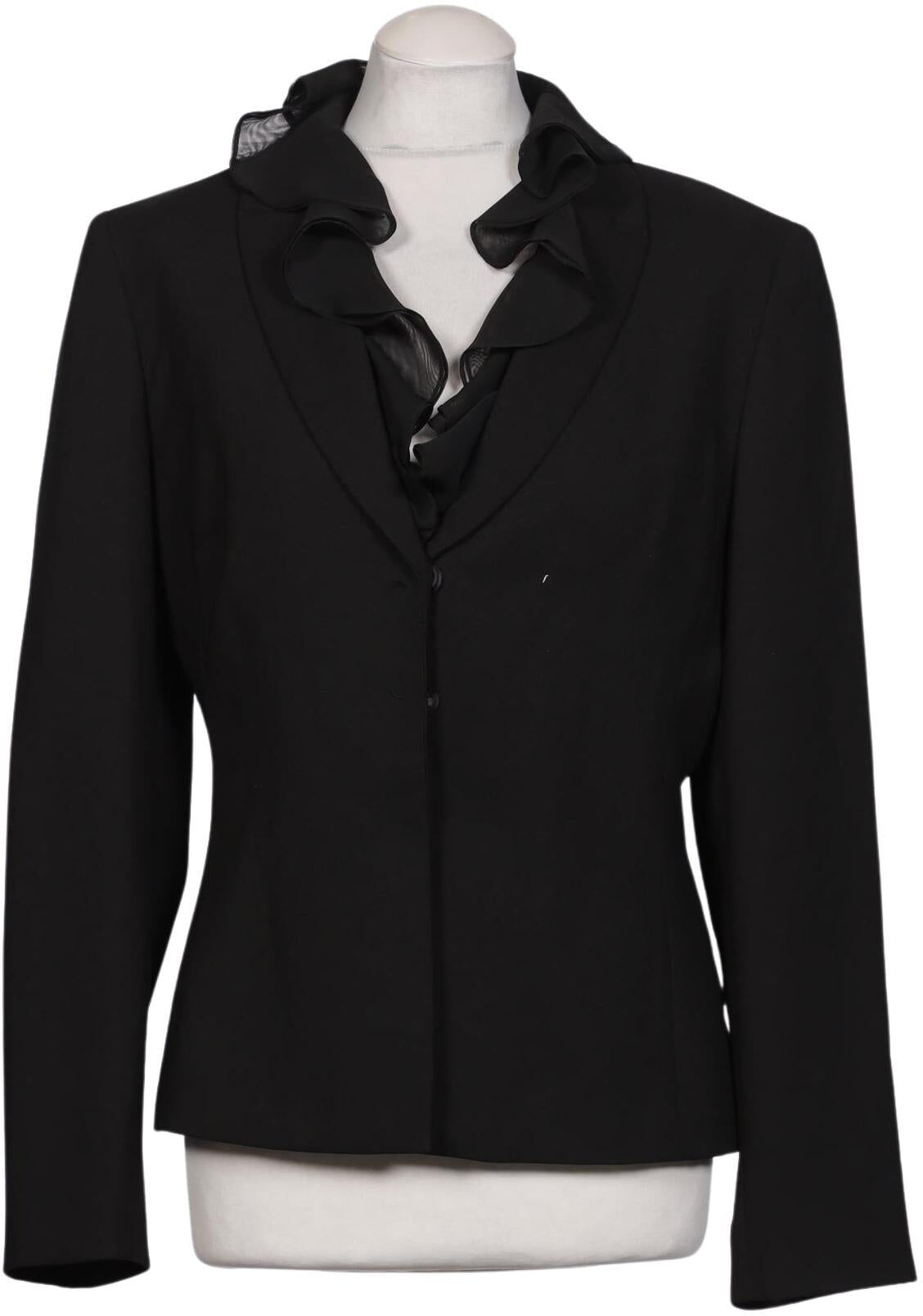 Tahari Arthur S. Levine Damen Blazer, Schwarz, Gr. M, Synthetik - Second Hand
