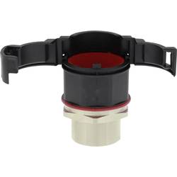 Wiska 10106925 EMBFSI-17-20-BK Verschraubung Schwarz 17 mm Gerade 50 St.