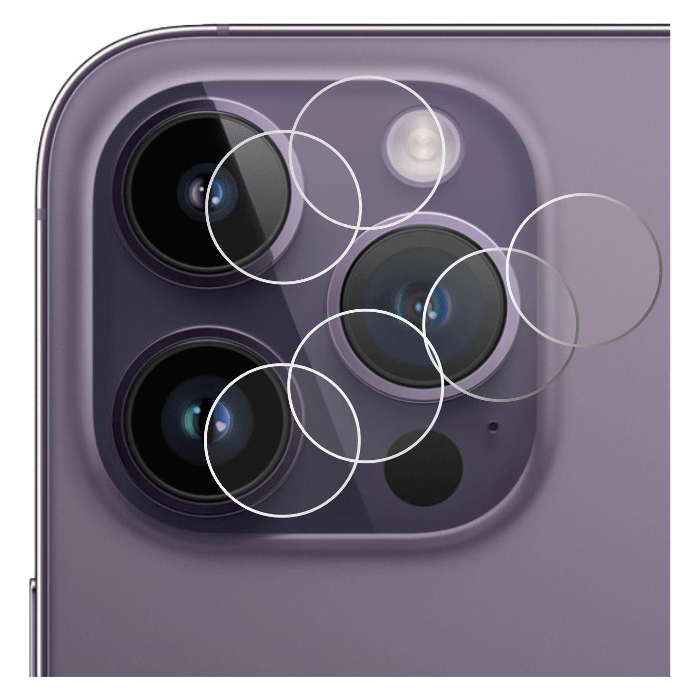 ScreenLeaf Schutzfolie für Apple iPhone 14 Pro (NUR Kameraschutz) Displayschutz Display Schutz Folie Klar (Apple iPhone 14 Pro) (6145793)
