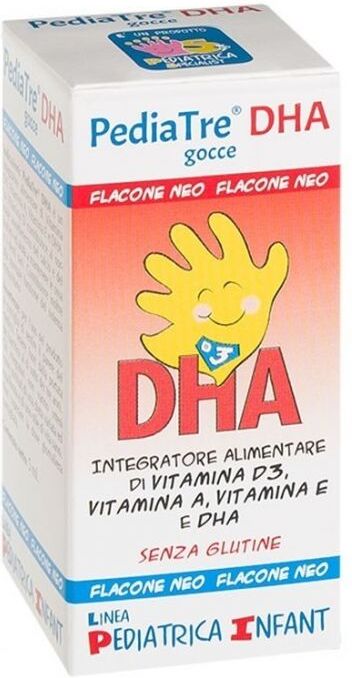 PEDIATRICA Srl PediaTre DHA Gocce, 5 ml