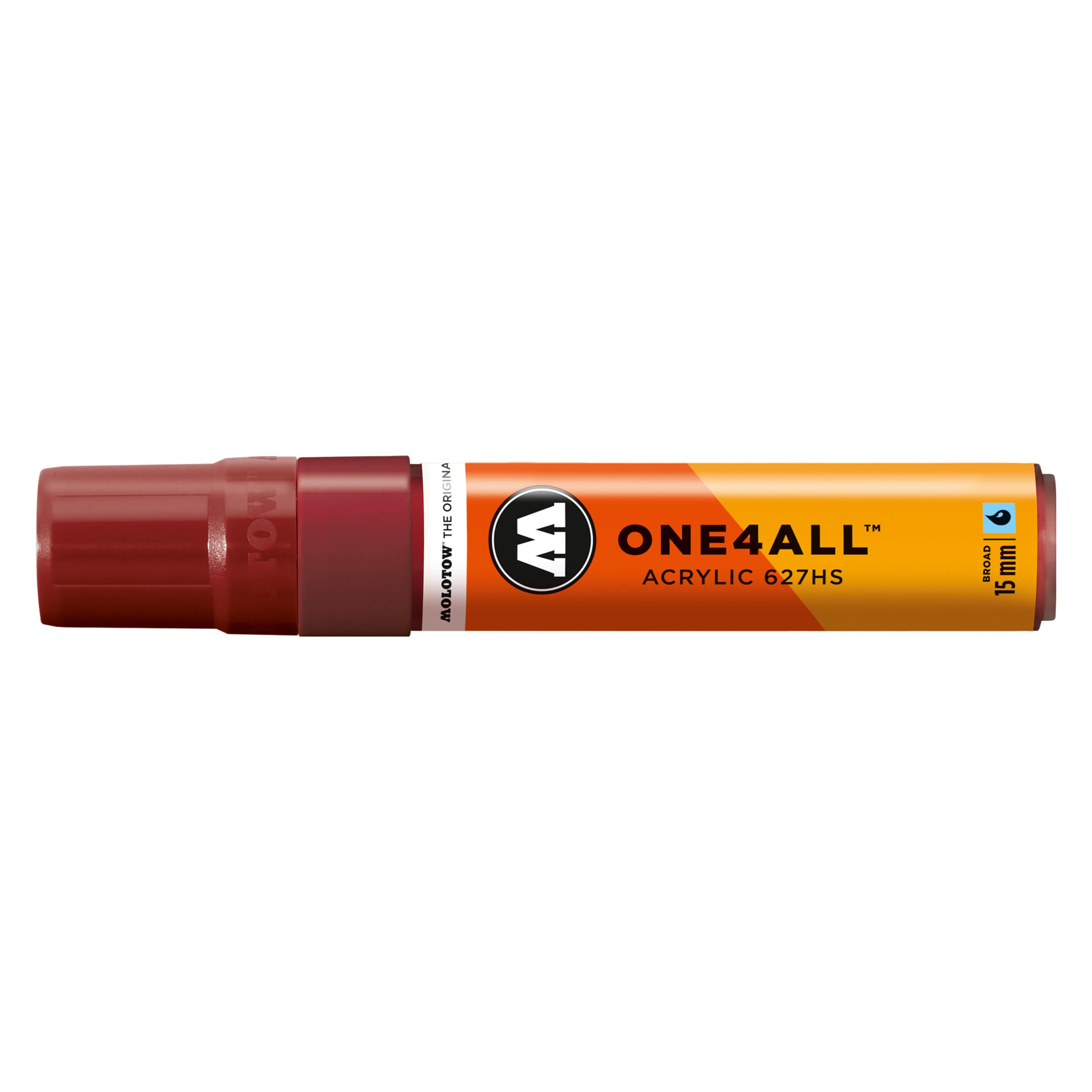 Molotow Filzstift One4all 627HS burgundy 086, 15mm (1x) (627204)