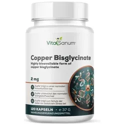 VitaSanum® Kupferbisglycinat – 1 Kapsel Tagesportion