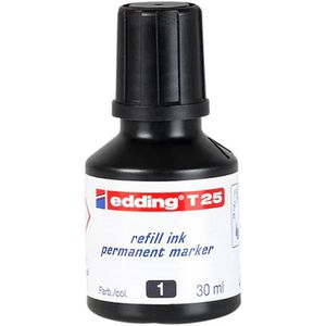 Edding T25 schwarz Nachfülltusche